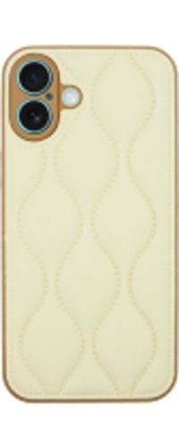 VividWaveShapePULeatherCaseAppleiPhone16Plus