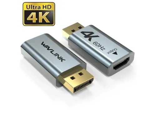 WAVLINK THUNDERBOLT 3 DOCKING STATION WITH CHARGE PD 60W WITH DP TO HDMI 4K 60HZ ADAPTER