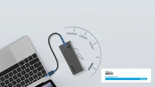 WAVLINK THUNDERBOLT 3 SINGLE 5K DUAL 4K MINI DOCKING STATION