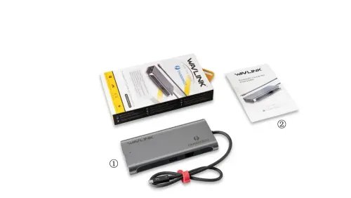 WAVLINK THUNDERBOLT 3 SINGLE 5K DUAL 4K MINI DOCKING STATION