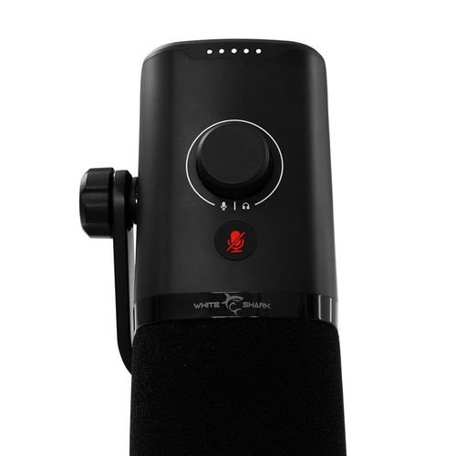 WHITESHARKBROADCASTINGMIKROPHONEDSM-04BLACK
