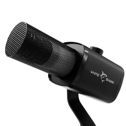 WHITESHARKBROADCASTINGMIKROPHONEDSM-04BLACK