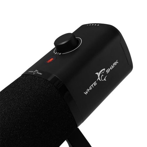 WHITESHARKBROADCASTINGMIKROPHONEDSM-04BLACK