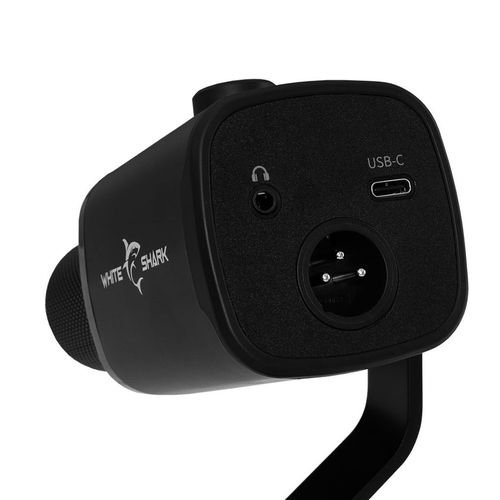 WHITESHARKBROADCASTINGMIKROPHONEDSM-04BLACK