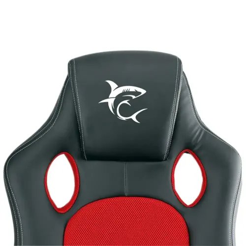WHITESHARKGAMINGCHAIRKINGSTHRONEBLACKRED