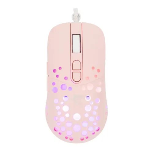 WHITESHARKRGBGAMINGMOUSEGM-900412800DPIPINK