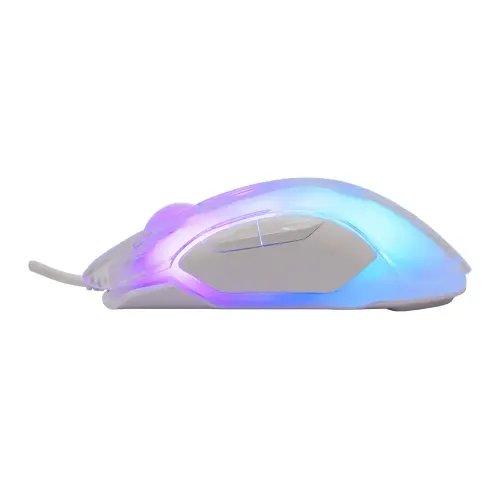 WHITESHARKRGBWIREDGAMINGMOUSEGM-501712800DPIWHITE