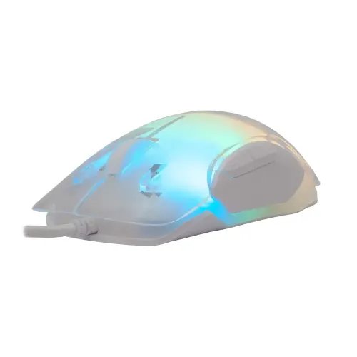 WHITESHARKRGBWIREDGAMINGMOUSEGM-501712800DPIWHITE