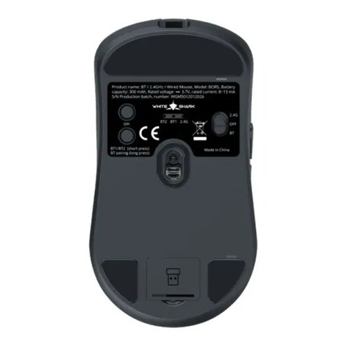 WHITESHARKWIRELESSMOUSEWGM-502112000DPIBLACK