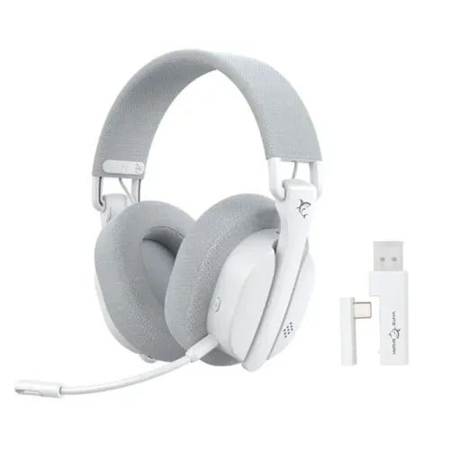 WHITESHARK3-IN-1WIRELESSFOLDABLEGAMINGHEADPHONESWGH-2444FIRECRESTWHITE