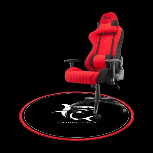 WHITE SHARK GAMING CHAIR MAT 120CM PHARAOH