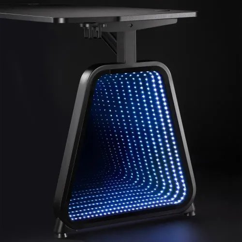 WHITE SHARK GAMING DESK WITH USB LIGHT EFFECTS MEDUSA