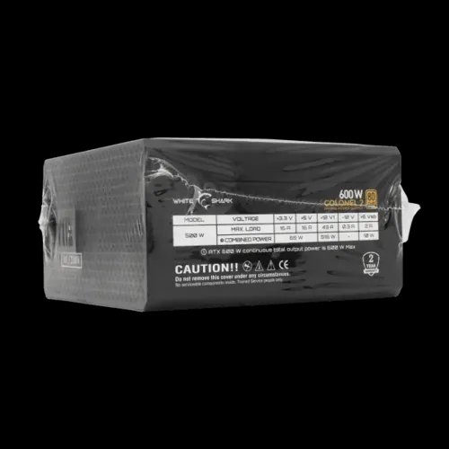 WHITE SHARK GPSU-B600S COLONEL-2 600W 80 BRONZE FULL MODULAR