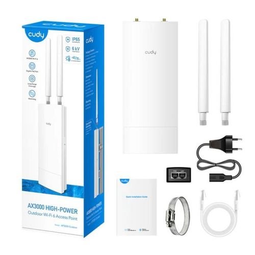WirelessBaseStationWi-Fi6AX3000DualbandCudyAP3000Outdoor