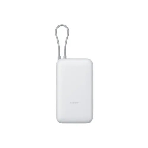 XiaomiPowerBank20000mAhintegratedcableGLLightGray