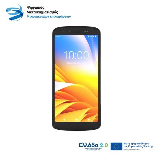 ZEBRA TC22 2D, SE4710, RAM: 6 GB, FLASH: 64 GB , 2-PIN, USB-C, BT, WI-FI, NFC, ANDROID, GMS,BATTERY, 3800 MAH, PROTECTION CLASS: IP65, IP68 BLACK