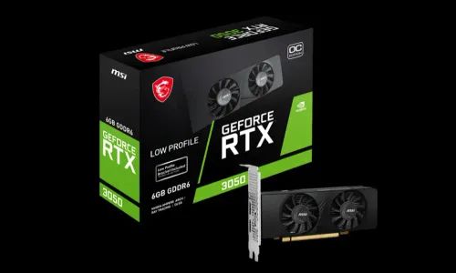 Κάρτα Γραφικών NVIDIA MSI RTX 3050 LP 6G OC